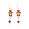 Oriental Hamsa Bead Earrings by Ester Shahaf | Earrings