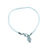 Kabbalah Cord Bracelet with Hamsa Charm White | Bracelets - up to $10