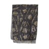 Womans Head Scarf Ten Commandments and Tablets in ... | Jewish Scarves