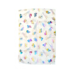 Womans Head Scarf Seven Species Images and Biblica... | Jewish Scarves