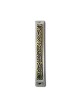 Art Nouveau Mezuzah Case with Stones 1 in stock | Metal Mezuzah