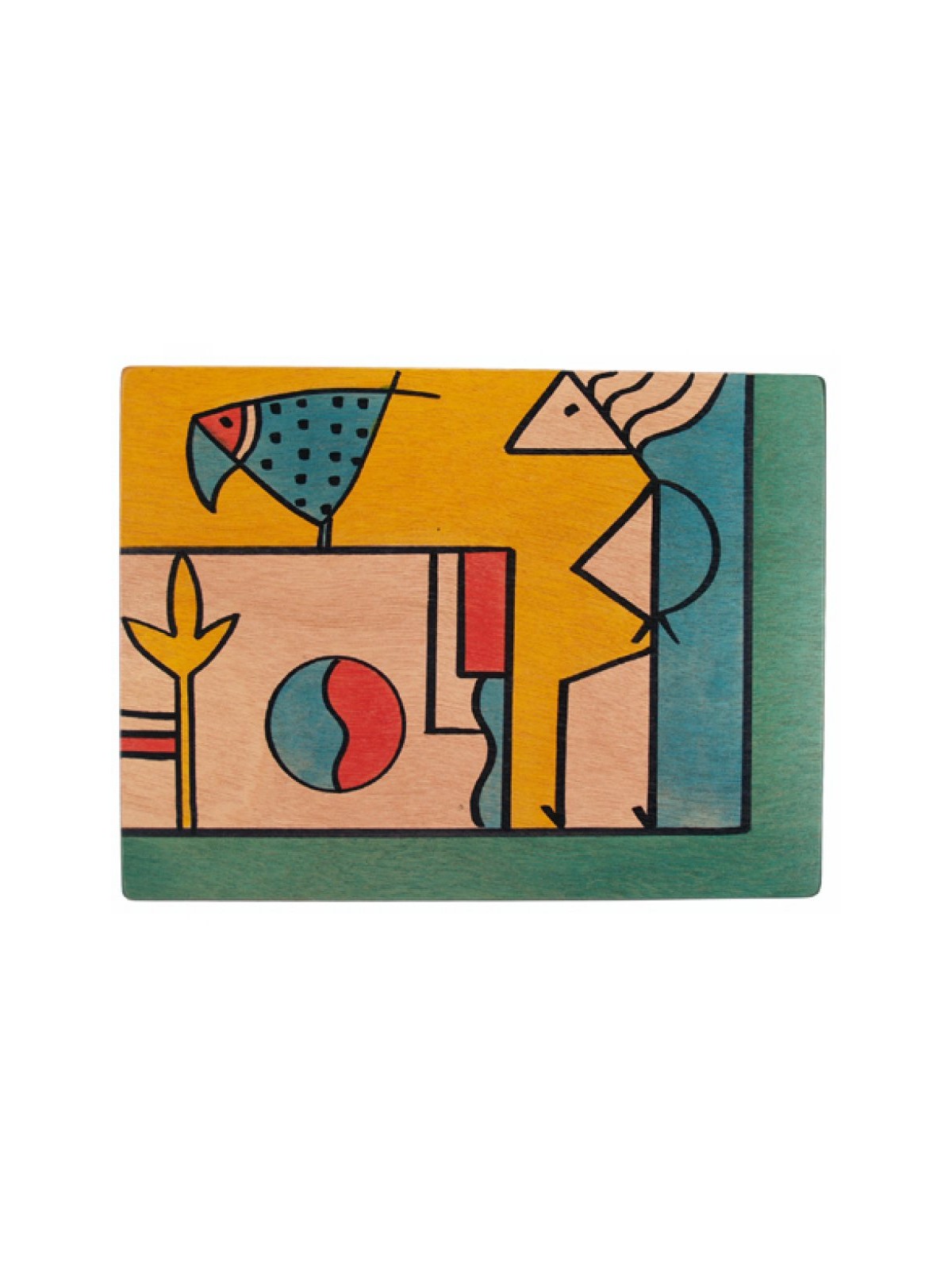 Rectangular Placemat Composi by Kakadu Art | Jewish Gift from Israel