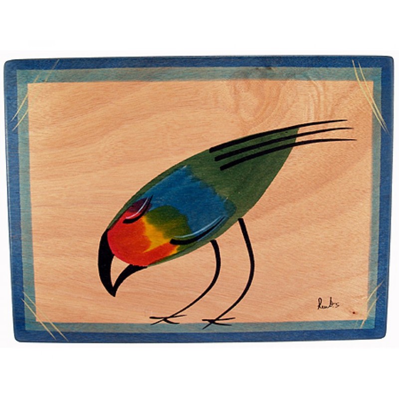 Wood Placemat Feefa Bird by Kakadu Art | Placemats by Kakadu Designs