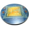 Golden City Lazy Susan Composi by Kakadu Art | Jewish Gift from Israel