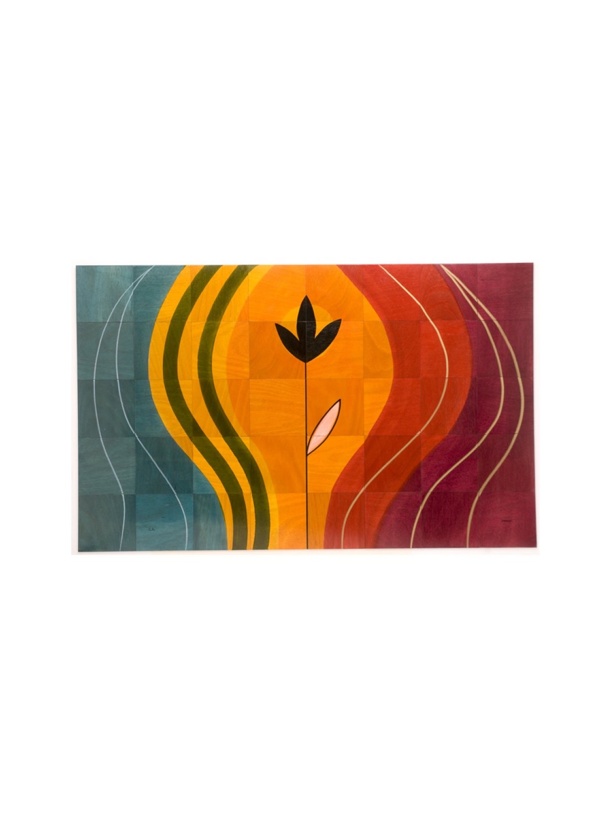 Floor Mat Sunset by Kakadu Art | Floor Mats by Kakadu Designs