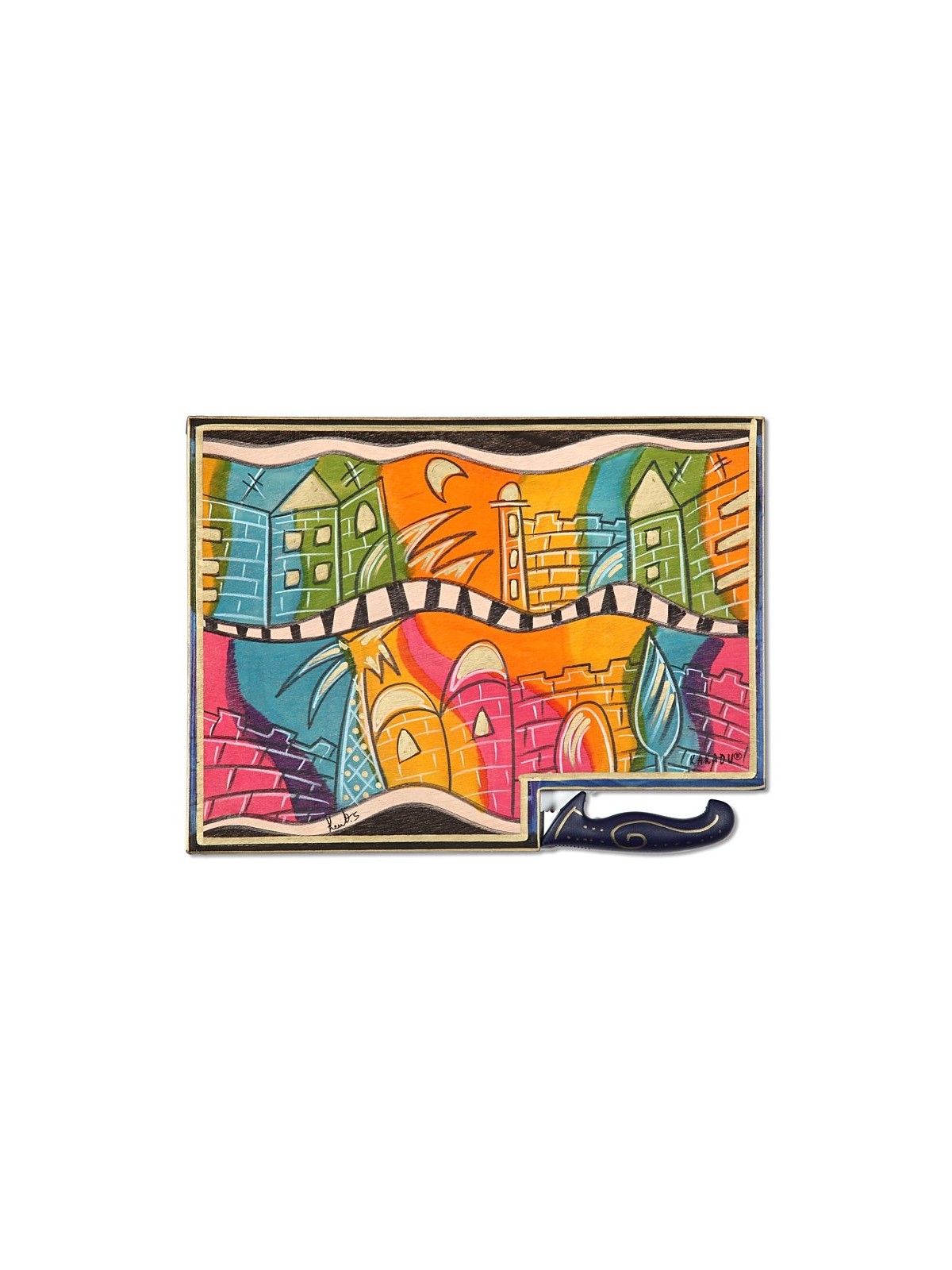 Jerusalem Challah Board by Kakadu | Challah Boards