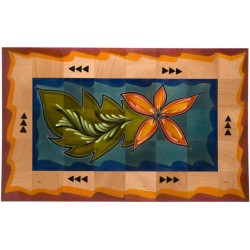 Floor Mat Tropica by Kakadu Art | Floor Mats by Kakadu Designs