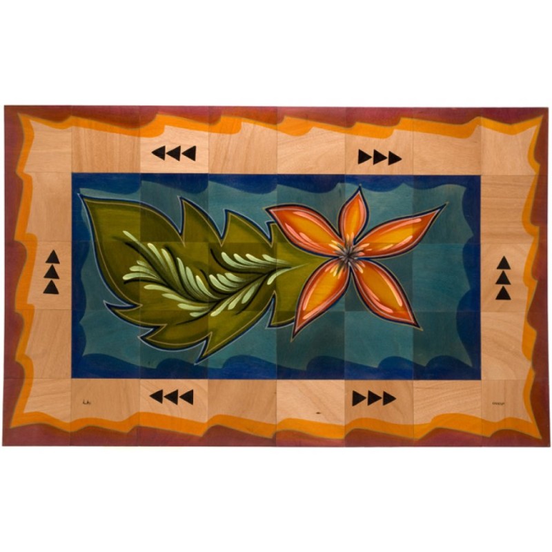 Floor Mat Tropica by Kakadu Art | Floor Mats by Kakadu Designs