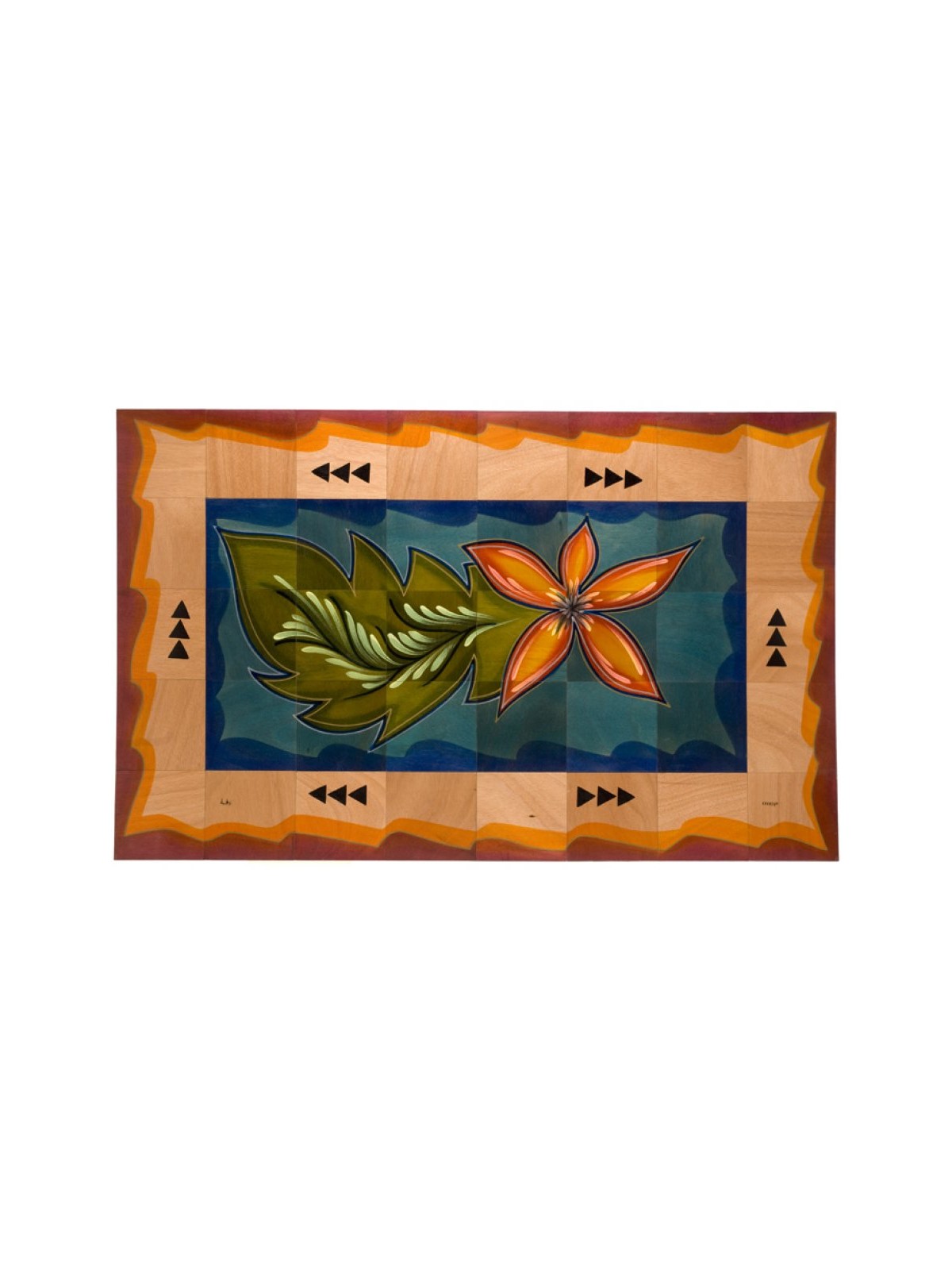 Floor Mat Tropica by Kakadu Art | Floor Mats by Kakadu Designs