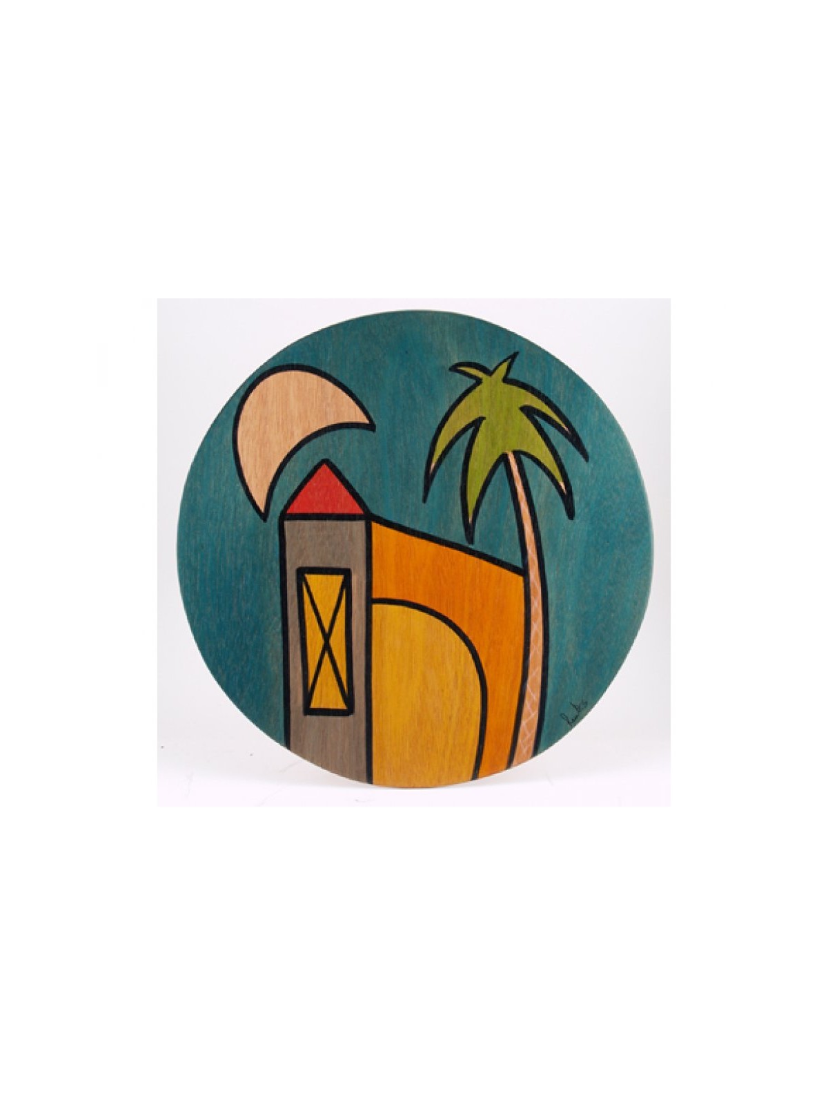 Round Placemat Dekel Home by Kakadu Art | Placemats by Kakadu Designs
