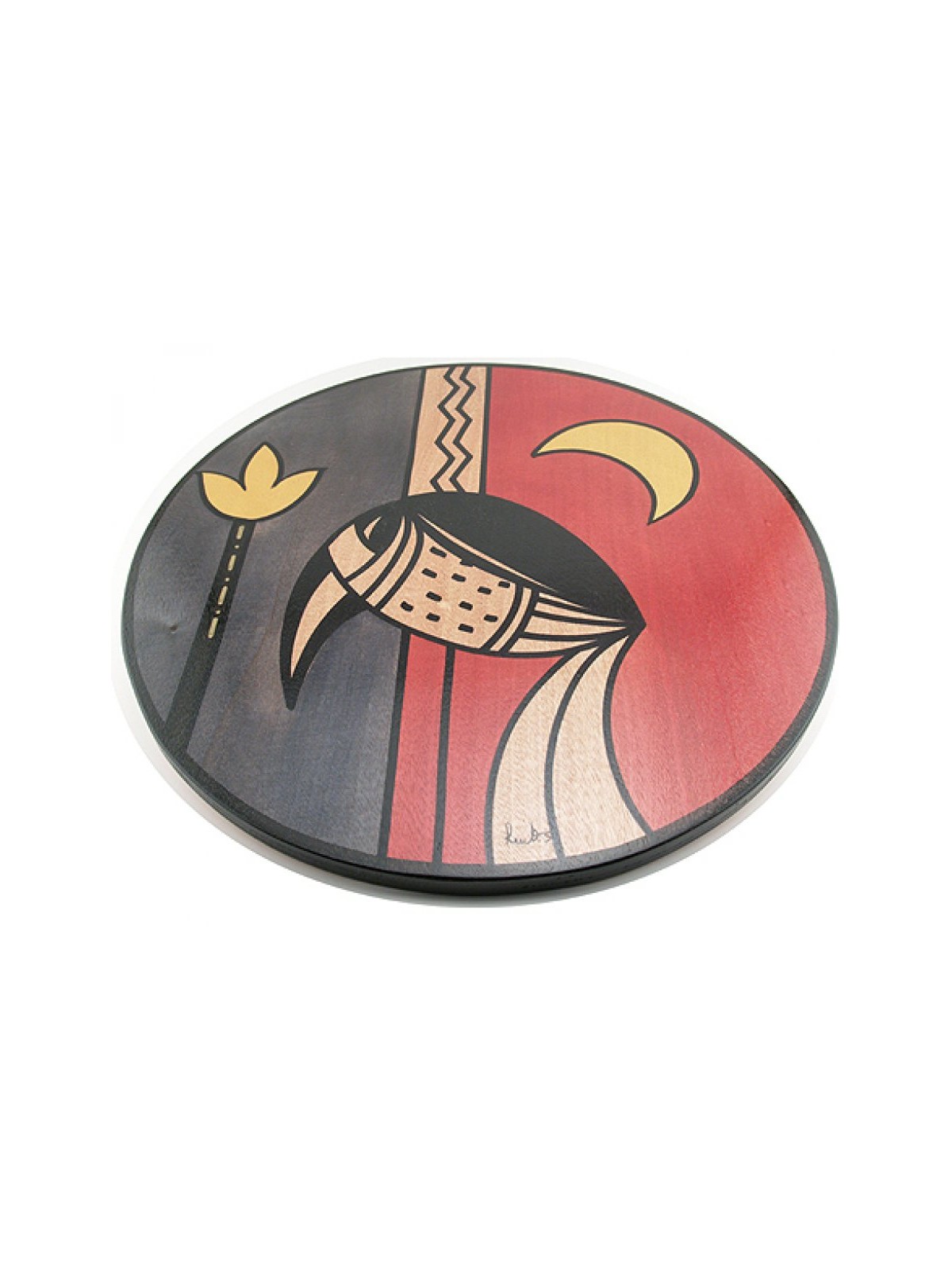 Kakadu Art Lazy Susan Colorful Tuco Bird ... | Jewish Gift from Israel