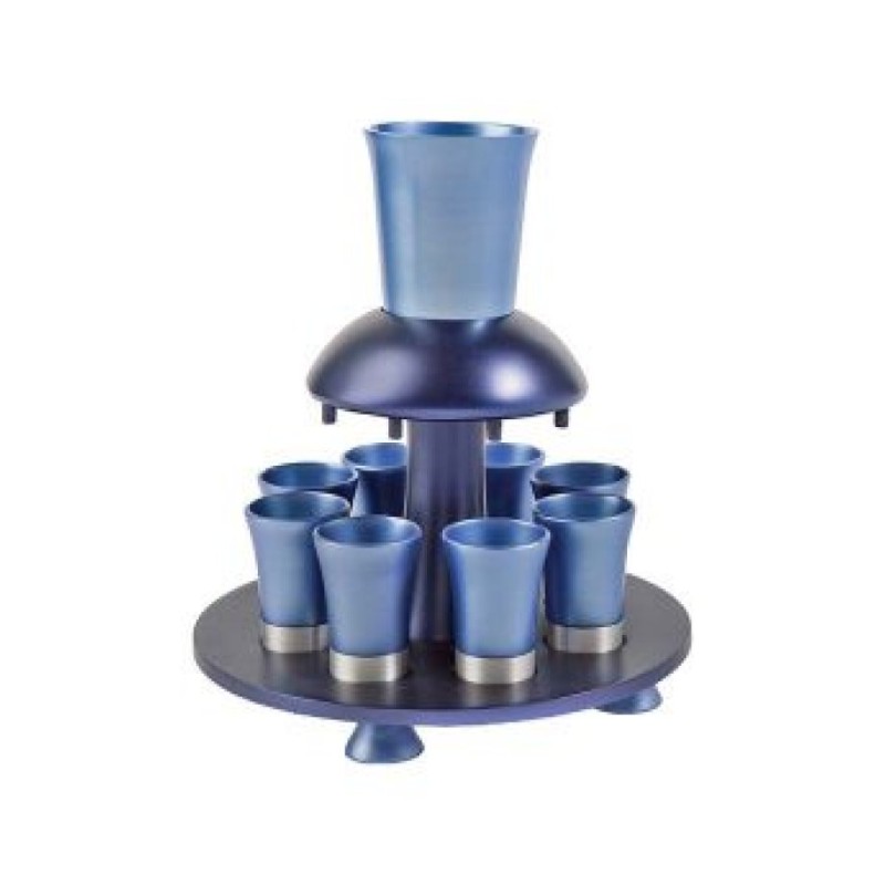 Yair Emanuel Aluminum Kiddush Fountain wi... | Kiddush Cups by Emanuel