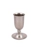 Yair Emanuel Hammered Stainless Steel Sil... | Kiddush Cups by Emanuel
