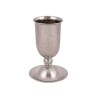Yair Emanuel Hammered Stainless Steel Sil... | Kiddush Cups by Emanuel