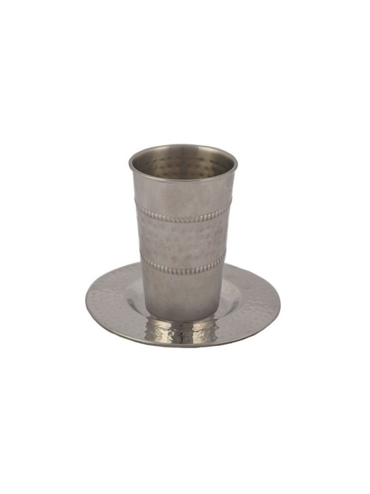 Yair Emanuel Stainless Steel Kiddush Cup ... | Kiddush Cups by Emanuel