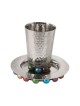 Yair Emanuel Hammered Aluminum Kiddush Se... | Kiddush Cups by Emanuel