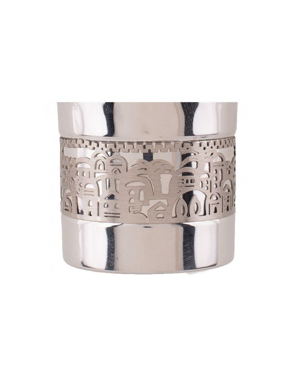Yair Emanuel Kiddush Cup and Plate Silver... | Kiddush Cups by Emanuel