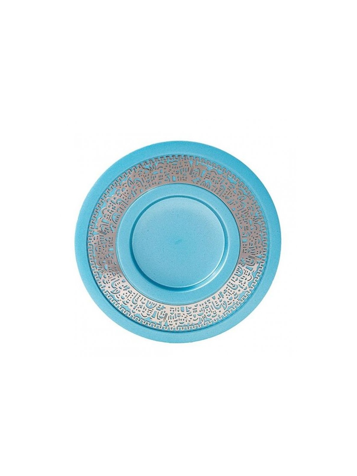 Yair Emanuel Kiddush Cup and Plate Silver... | Kiddush Cups by Emanuel