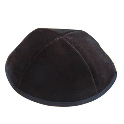Black velvet kippah | Velvet Kippah