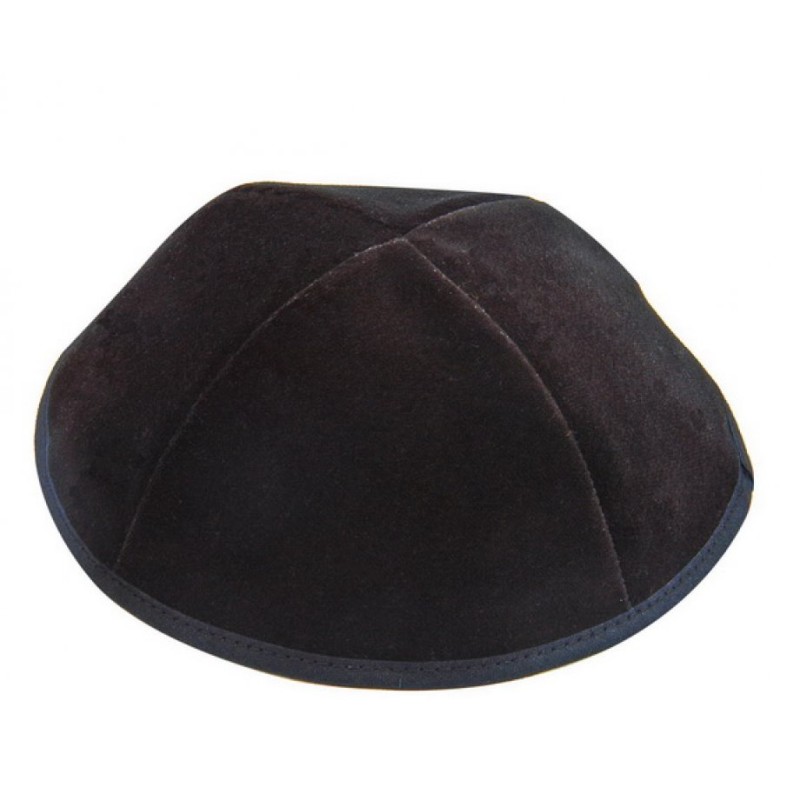 Black velvet kippah | Velvet Kippah