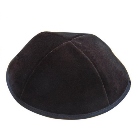 Black velvet kippah | Velvet Kippah