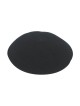Black Premium DMC knitted Kippah | Knitted Kippah