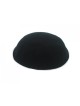 Black Premium DMC knitted Kippah | Knitted Kippah