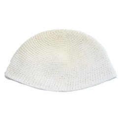 White Frik Kippah | Frik Kippah