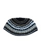 Frik Kippah in Blue Gray and Black Stripes | Frik Kippah