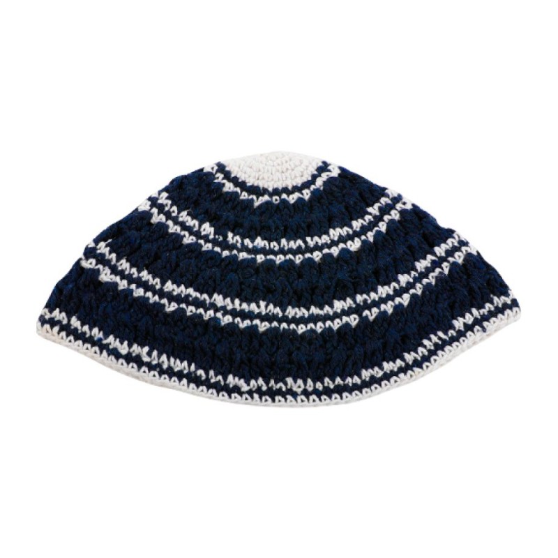 Frik Kippah Blue and White stripes | Frik Kippah