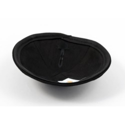 Black Cloth Kippah with Attached Clip | Cloth Kippah