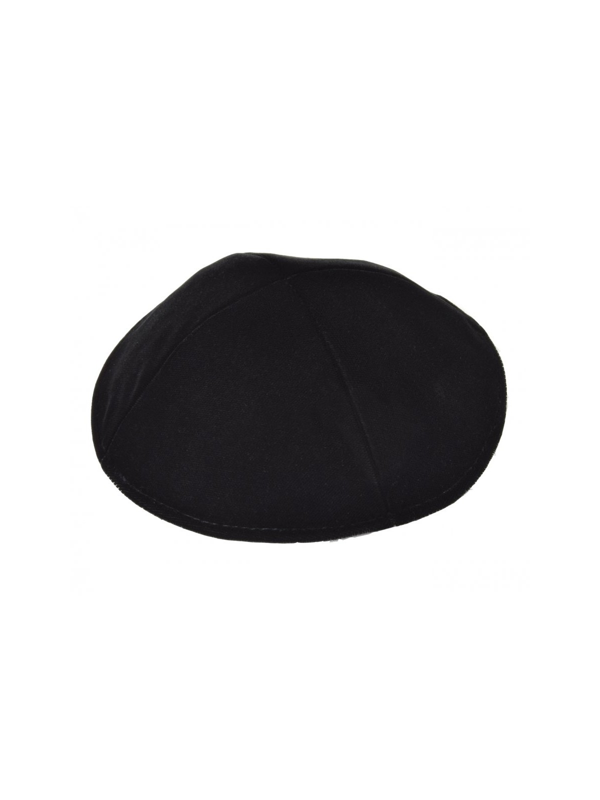 Premium Flat Style Black Velvet Kippah Yarmulke 4 P... | Velvet Kippah