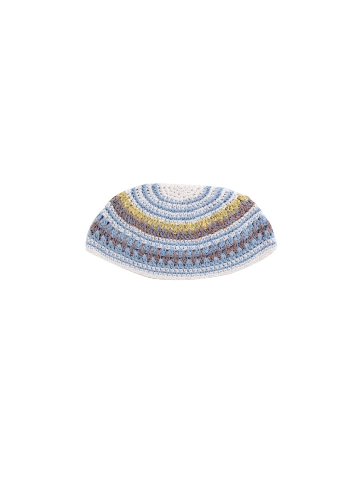 Frik Kippah in Light Colored Stripes | Frik Kippah