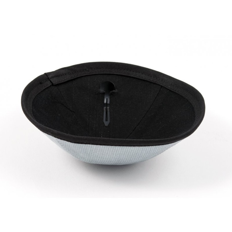 Corduroy Kippah with Attached Clip | Cloth Kippah