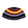 Frik Kippah with Multicolor Wide Stripes | Frik Kippah