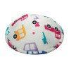 Childrens Car Design Flat Cloth Kippah | Cloth Kippah
