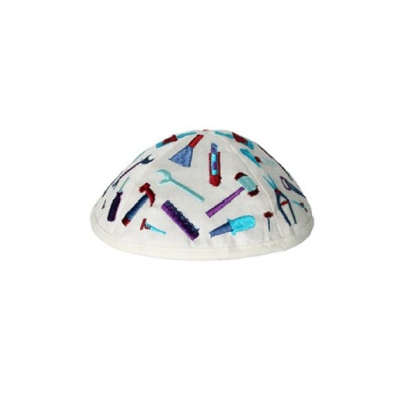 Yair Emanuel Kippah for Children %96 Emb... | Kippot & Hats by Emanuel