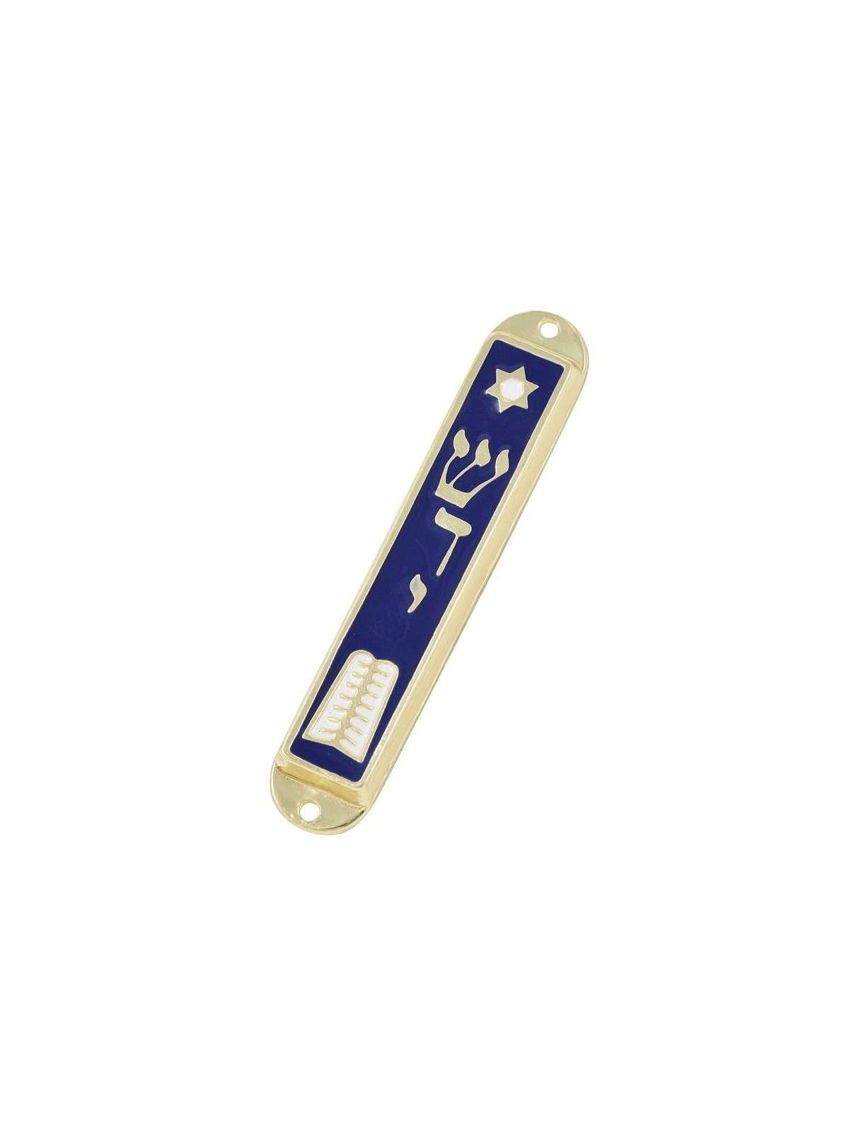 24K Gold Plated Mezuzah Case Ten Commandments and Sta... | Top Sellers