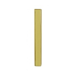 Aluminum Weather proof Classic Mezuzah Case Gold | Aluminium Mezuzah