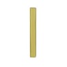 Aluminum Weather proof Classic Mezuzah Case Gold | Aluminium Mezuzah