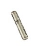 Pewter Plated Smooth Mezuzah Case in Ornate Frame S... | Small Mezuzah