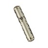 Pewter Plated Smooth Mezuzah Case in Ornate Frame S... | Small Mezuzah