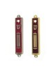 Small Metal and Enamel Mezuzah Case Star of David a... | Small Mezuzah