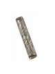Pewter Plated Mezuzah Case Swirl Design | Small Mezuzah