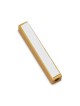 Adi Sidler Mini Mezuzah Case Crown Shin Design Gold | Small Mezuzah
