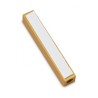 Adi Sidler Mini Mezuzah Case Crown Shin Design Gold | Small Mezuzah
