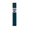 Agayof Pillar Mezuzah Case with Curving Shin in Dar... | Small Mezuzah
