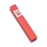 Adi Sidler Mini Mezuzah Case Crown Shin Design Red | Small Mezuzah