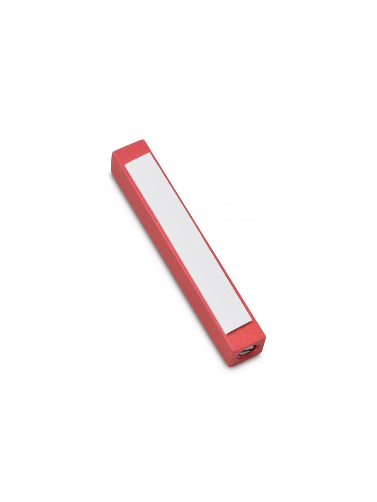 Adi Sidler Mini Mezuzah Case Crown Shin Design Red | Small Mezuzah