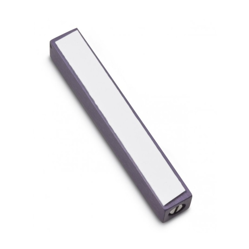 Adi Sidler Mini Mezuzah Case Crown Shin Design Gray | Small Mezuzah